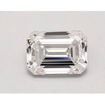 Lab Created 0.97 Carat D-VS1 Emerald Cut Diamond Lab Created 0.97 Carat D-VS1 Emerald Cut Diamond