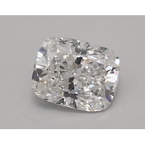 Lab Created 0.93 Carat D-VS1 Cushion Cut Diamond