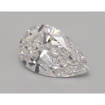 Lab Created 0.89 Carat D-VS1 Pear Shaped Diamond