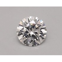 Lab Created 0.54 Carat D-VVS1 Round Diamond