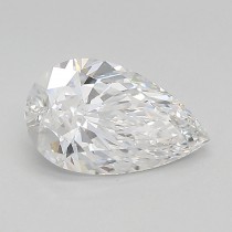 Lab Created 0.99 Carat D-VS1 Pear Shaped Diamond