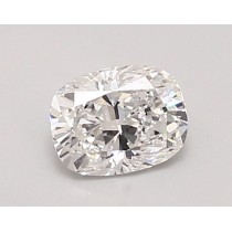 Lab Created 0.94 Carat D-VS1 Cushion Cut Diamond