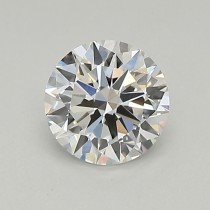 Lab Created 0.63 Carat D-IF Round Diamond