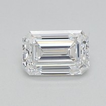 Lab Created 0.41 Carat D-VS1 Emerald Cut Diamond Lab Created 0.41 Carat D-VS1 Emerald Cut Diamond