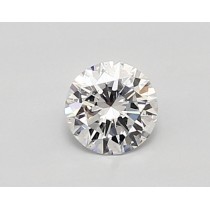 Lab Created 0.47 Carat D-SI1 Round Diamond