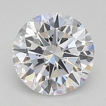 Lab Created 0.49 Carat D-VS1 Round Diamond Lab Created 0.49 Carat D-VS1 Round Diamond