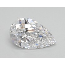 Lab Created 0.93 Carat D-VS1 Pear Shaped Diamond