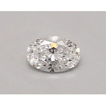 Lab Created 0.31 Carat D-VVS2 Oval Diamond