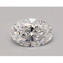 Lab Created 0.96 Carat D-VS1 Oval Diamond