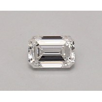 Lab Created 0.39 Carat E-VVS1 Emerald Cut Diamond Lab Created 0.39 Carat E-VVS1 Emerald Cut Diamond