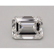Lab Created 0.90 Carat D-VS1 Emerald Cut Diamond Lab Created 0.90 Carat D-VS1 Emerald Cut Diamond