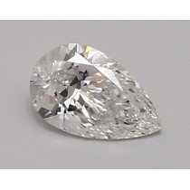 Lab Created 0.88 Carat D-VS1 Pear Shaped Diamond