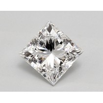 Lab Created 0.91 Carat D-VVS2 Princess Cut Diamond