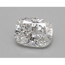 Lab Created 0.79 Carat D-VVS1 Cushion Cut Diamond