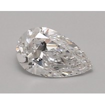 Lab Created 0.89 Carat D-VS1 Pear Shaped Diamond