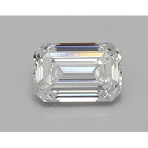Lab Created 0.85 Carat D-VVS2 Emerald Cut Diamond