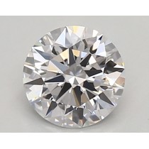 Lab Created 0.83 Carat D-VS1 Round Diamond