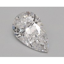 Lab Created 0.83 Carat D-VS1 Pear Shaped Diamond
