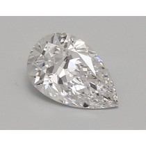 Lab Created 0.88 Carat D-VS1 Pear Shaped Diamond