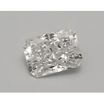 Lab Created 0.60 Carat D-VS2 Radiant Cut Diamond