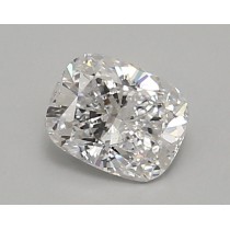 Lab Created 0.93 Carat D-VS1 Cushion Cut Diamond