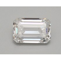 Lab Created 0.94 Carat D-VS1 Emerald Cut Diamond