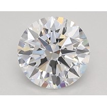 Lab Created 0.93 Carat D-VVS2 Round Diamond