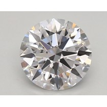 Lab Created 0.80 Carat D-VS1 Round Diamond