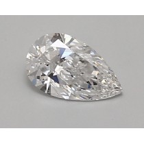 Lab Created 0.64 Carat D-VS1 Pear Shaped Diamond