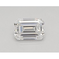 Lab Created 0.46 Carat D-VVS2 Emerald Cut Diamond Lab Created 0.46 Carat D-VVS2 Emerald Cut Diamond