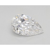 Lab Created 0.74 Carat D-VS1 Pear Shaped Diamond
