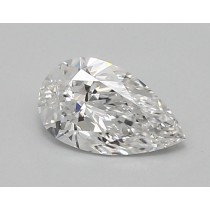 Lab Created 0.84 Carat D-VS1 Pear Shaped Diamond