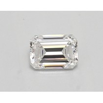 Lab Created 0.48 Carat E-VS1 Emerald Cut Diamond Lab Created 0.48 Carat E-VS1 Emerald Cut Diamond