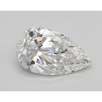 Lab Created 0.80 Carat D-VS1 Pear Shaped Diamond Lab Created 0.80 Carat D-VS1 Pear Shaped Diamond