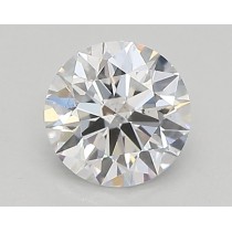 Lab Created 0.59 Carat D-SI1 Round Diamond Lab Created 0.59 Carat D-SI1 Round Diamond