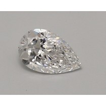 Lab Created 0.70 Carat D-VS1 Pear Shaped Diamond