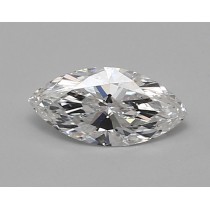 Lab Created 0.77 Carat D-VS1 Marquise Cut Diamond