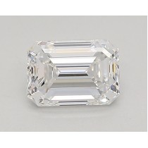 Lab Created 0.78 Carat D-VVS1 Emerald Cut Diamond Lab Created 0.78 Carat D-VVS1 Emerald Cut Diamond