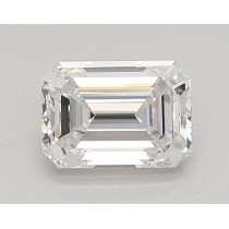 Lab Created 0.76 Carat D-VVS2 Emerald Cut Diamond Lab Created 0.76 Carat D-VVS2 Emerald Cut Diamond