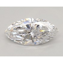 Lab Created 0.90 Carat D-VS1 Marquise Cut Diamond Lab Created 0.90 Carat D-VS1 Marquise Cut Diamond
