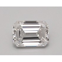 Lab Created 0.87 Carat D-VVS1 Emerald Cut Diamond Lab Created 0.87 Carat D-VVS1 Emerald Cut Diamond