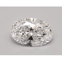 Lab Created 0.49 Carat D-VVS2 Cushion Cut Diamond