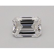 Lab Created 0.69 Carat D-VVS1 Emerald Cut Diamond Lab Created 0.69 Carat D-VVS1 Emerald Cut Diamond