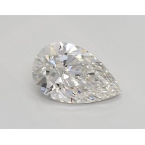 Lab Created 0.70 Carat F-VVS2 Pear Shaped Diamond