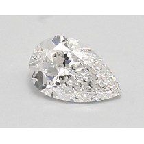 Lab Created 0.70 Carat D-VS1 Pear Shaped Diamond