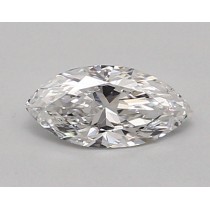 Lab Created 0.62 Carat D-VS1 Marquise Cut Diamond Lab Created 0.62 Carat D-VS1 Marquise Cut Diamond
