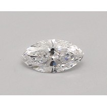 Lab Created 0.38 Carat D-VVS1 Marquise Cut Diamond