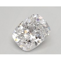 Lab Created 0.84 Carat D-VS1 Cushion Cut Diamond