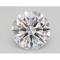 Lab Created 0.60 Carat D-VS1 Round Diamond