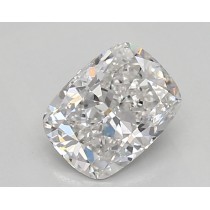 Lab Created 0.90 Carat E-VS2 Cushion Cut Diamond